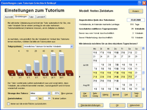 Tutorium: Zeitplanung